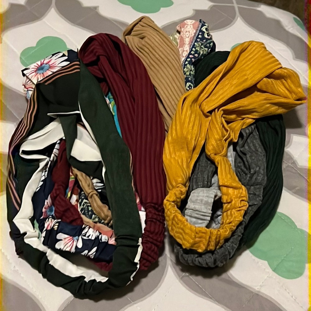 12 Pcs Boho Headbands